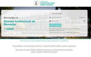 Pantallazo con la portada de acceso al sitio de Bienestar Digital